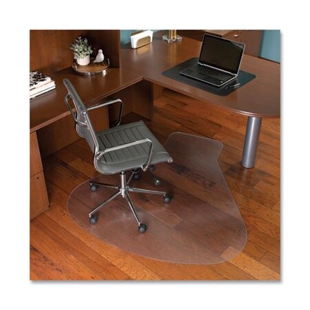 Es Robbins ESRobbins, EVERLIFE WORKSTATION CHAIR MAT FOR HARD FLOORS, WITH LIP, 66 X 60, CLEAR 132775